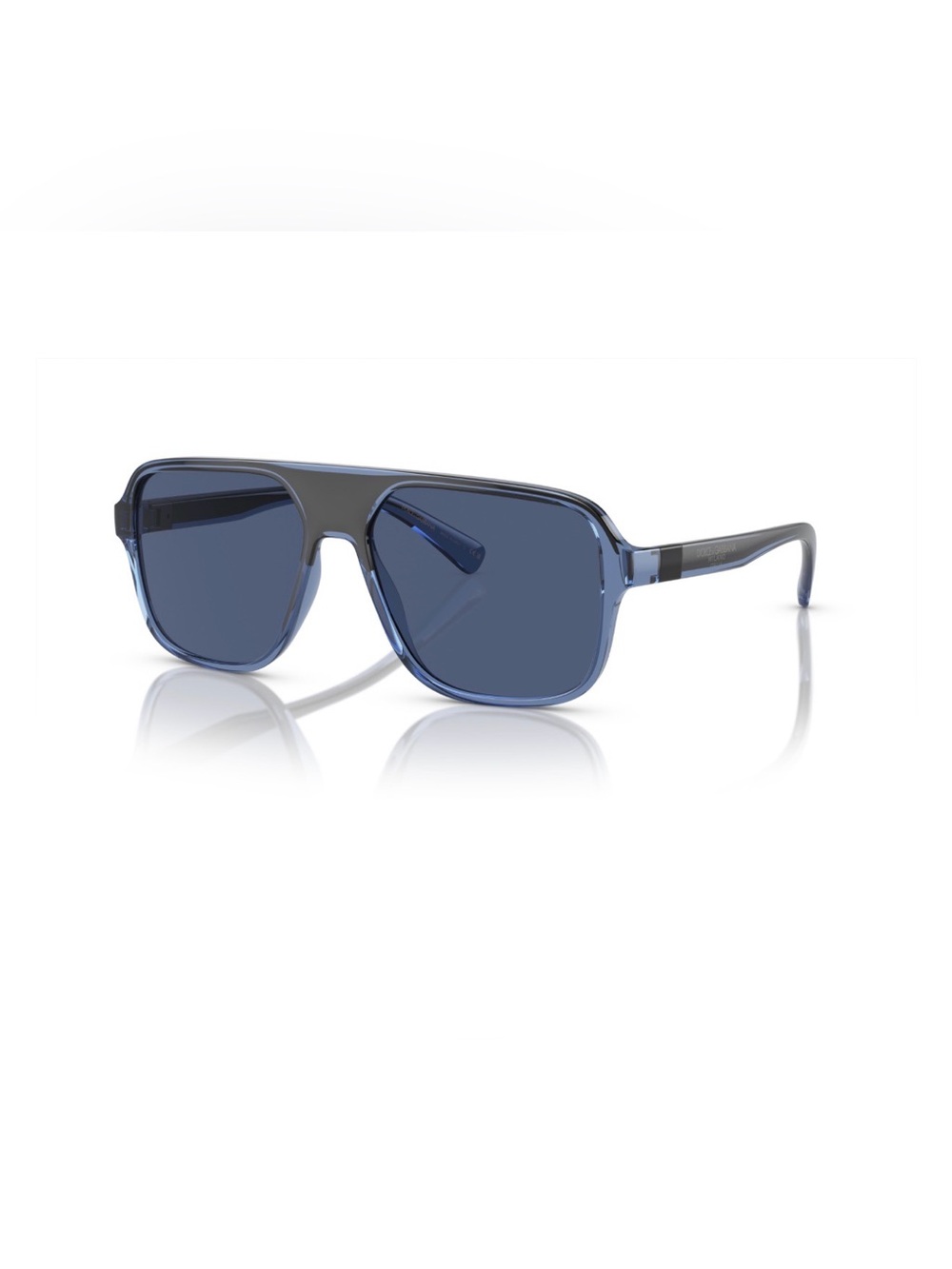 Dolce & Gabbana Blue Men's Square Aviator Sunglasses